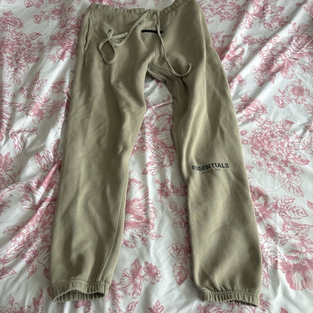 Essentials Tan Joggers